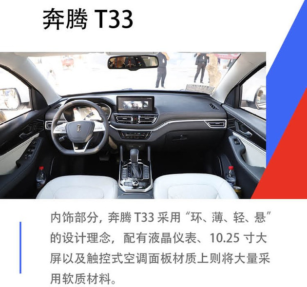 全新小型SUV 奔腾T33将于8月3日正式上市/推5款车型