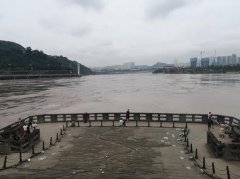 长江宜宾段近7年最大洪峰过境 日涨幅达