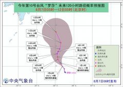 注意!今年第9号台风利奇马加强为台风
