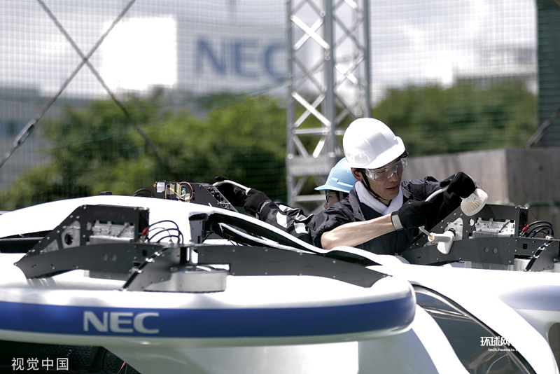 日本NEC展示“飞行汽车”：外形酷似无人机