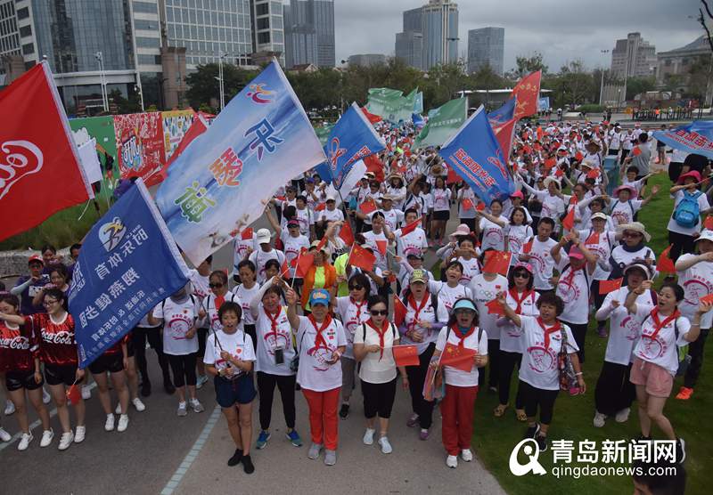 高清：青岛国际时尚季•时尚健康跑第二站激情