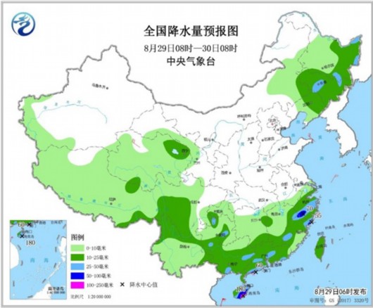 台风杨柳携风带雨影响我国 南方暑热消退