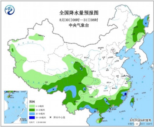 台风杨柳携风带雨影响我国 南方暑热消退