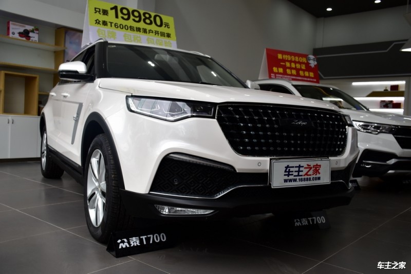 郑州众泰汽车众泰T700全包价格最低15.20万起 欢迎