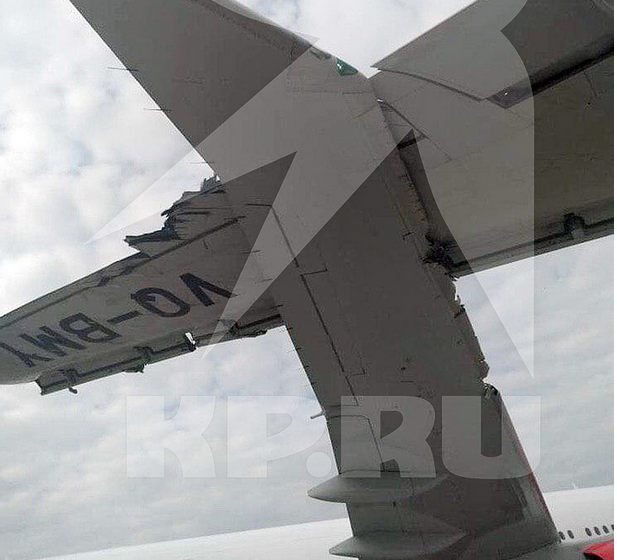 俄航飞北京航班在俄机场撞机无人员伤亡，俄航