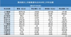 新能源汽车财报上半年两极分化加剧