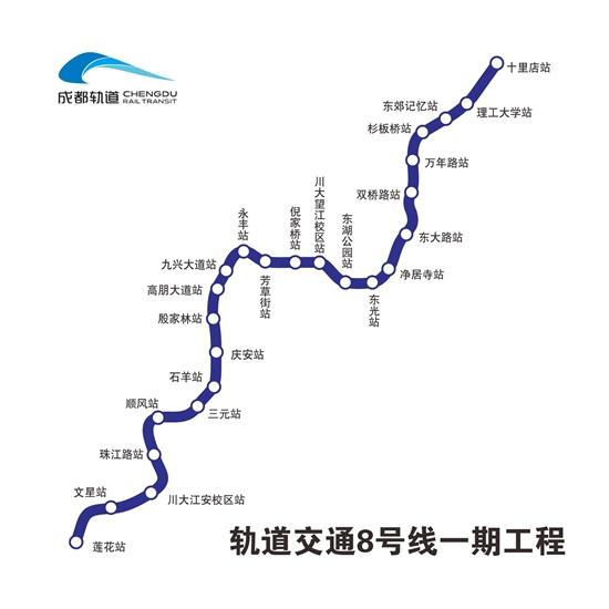 成都地铁8号线一期全线“洞通” 累计掘进47公里