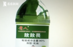 敌敌畏洗头!大妈从网上学来这招去头