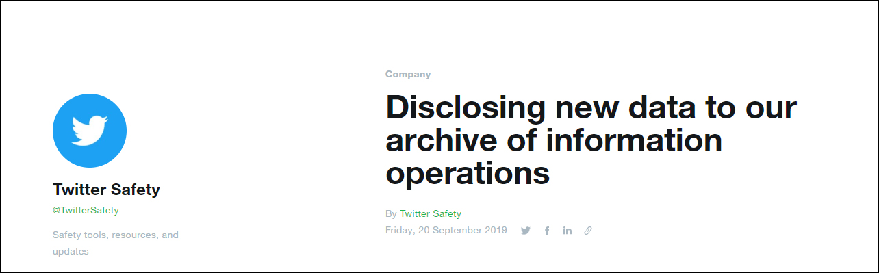 推特再删4301个中国账号，声称为了“透明开放”