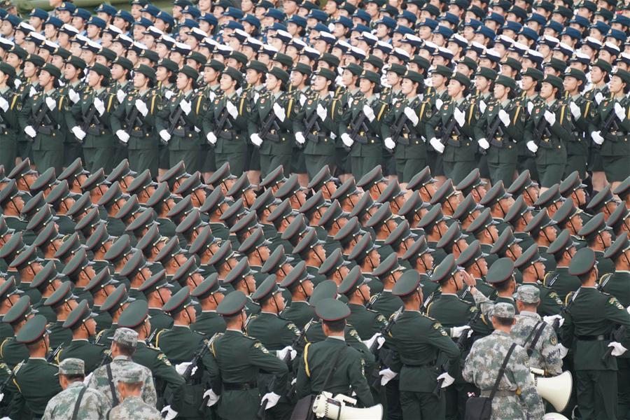 （社会）（1）庆祝新中国成立70周年阅兵准备工作进展顺利