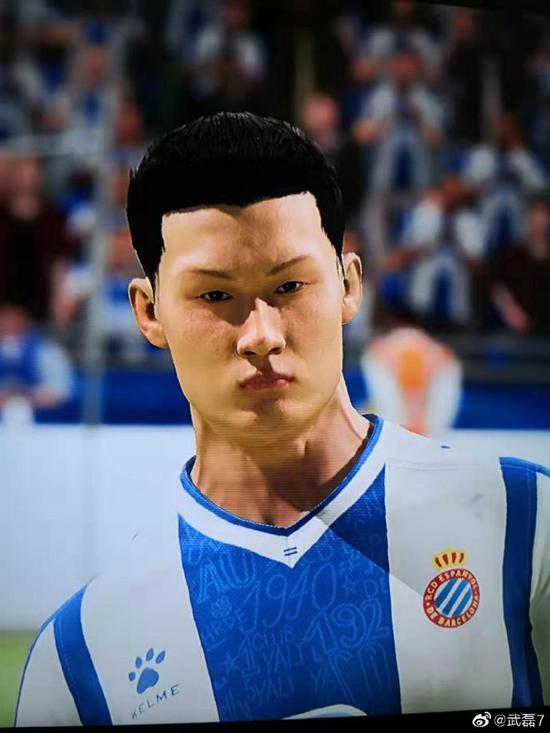 没有排面！武磊吐槽FIFA20：何时有张真实的脸