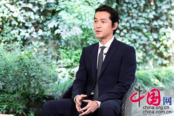 中国网专访胡歌：明星有责任为青少年构筑健康