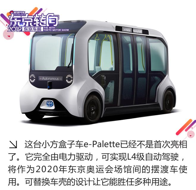 2019东京车展：丰田畅想的未来出行方案