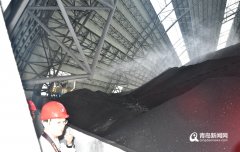 青岛最大储煤场全封闭改造完成 年减尘900吨