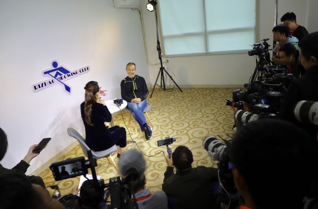 王石：以水上运动为抓手 推广国人健康新生活方