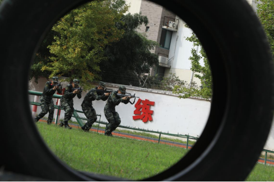 记武警上海总队执勤第二支队执勤十八中队