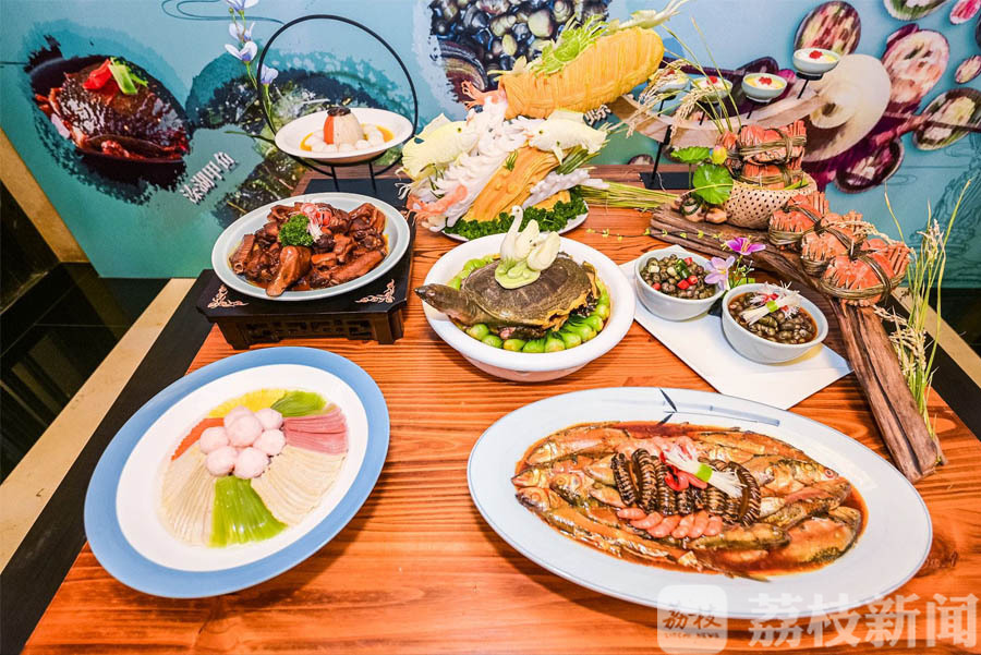 “溱湖八鲜”姜堰美食上海推广周开幕