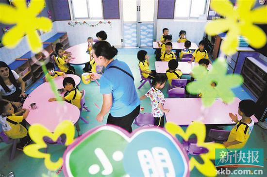 广州今年新增公办园学位4.6万个 新扩建公办园逾200所