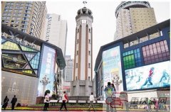 解放碑,纪念全中国人民解放的一座丰