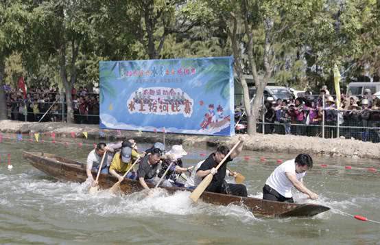 走进民众水乡体验乡村旅游