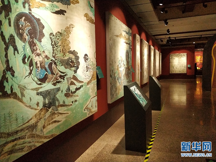 敦煌壁画艺术精品展走进云南 展期至明年2月