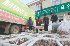 太湖:“村货巴士”助脱贫
