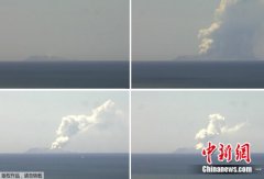 新西兰著名旅游地火山喷发 至少5人丧生