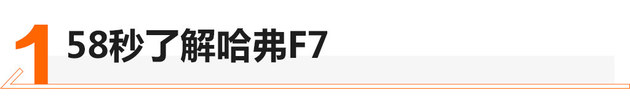 追求时尚、科技 动态实测2020款哈弗F7