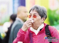 今天去冬交会,试吃美味停不下来!