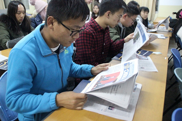 云南财经大学国际工商学院创新大学生思政工作中国日报“双语悦读”活动受欢迎