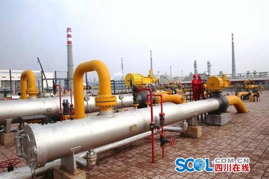 中国石化元坝气田投产5年 累产天然气160亿立方米