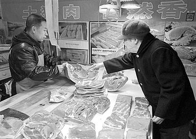 兰州：储备猪肉投放 惠民店销售火爆