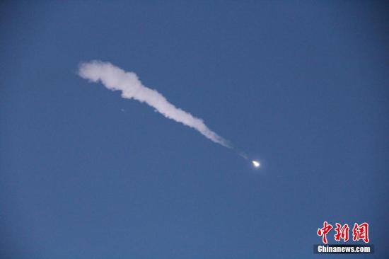 中国首颗暗物质卫星“悟空”发射升空。中新社记者 张素 摄