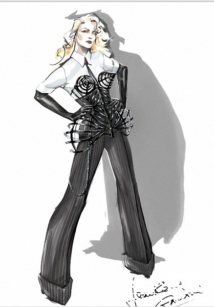 设计师Jean-Paul Gaultier 