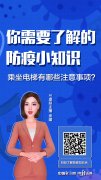 你需要了解的防疫小知识|乘坐电梯有