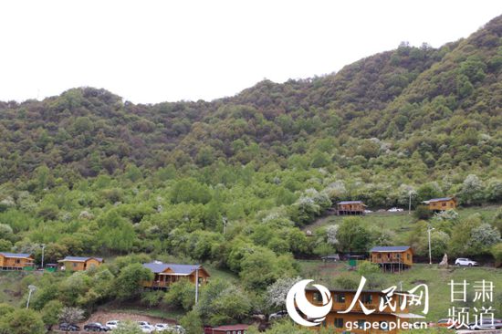 太阳村已成为综合性生态旅游度假区。（夏河县委宣传部供图）