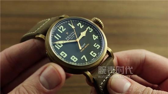 真力时飞行员系列29.2430.679/21.C753腕表，售价48000元人民币