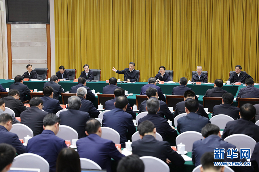 习近平主持召开深入推动长江经济带发展座谈会